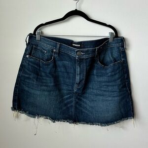 Express denim skirt